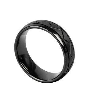 FINE LINES TUNGSTEN RING