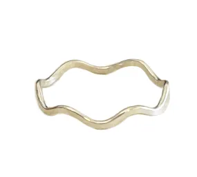 Free Wave Sterling Toe Ring