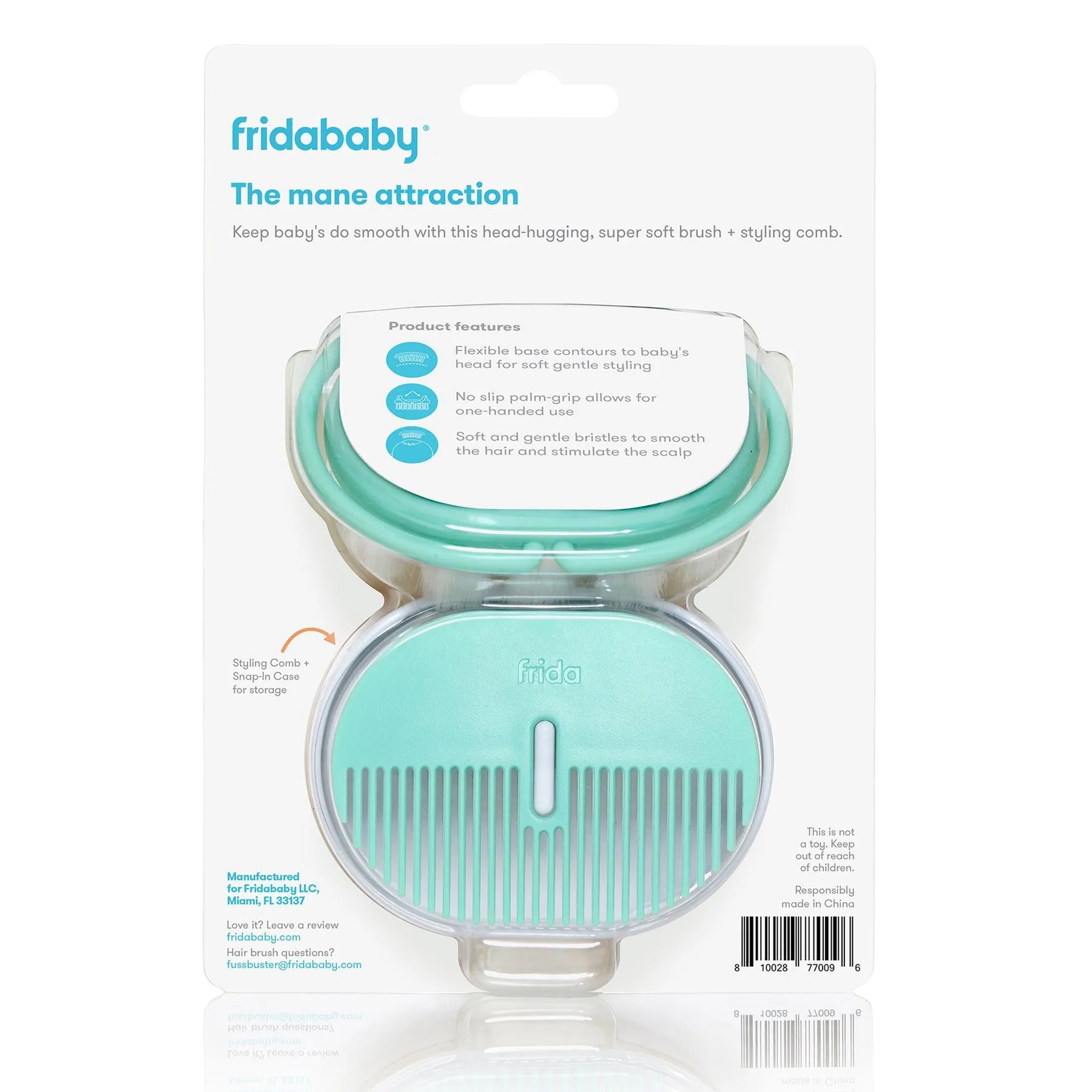 Frida Baby Head Hugging Hairbrush   Styling Comb Set