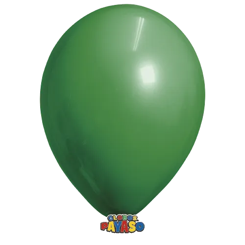 Globos Payaso 5in Balloon Deco Translucid Emerald Green 100ct