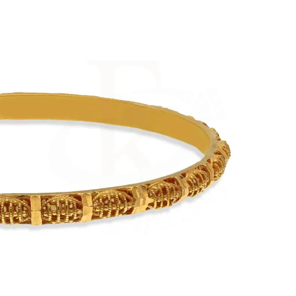 Gold Baby Bangles in 21KT - FKJBNG21K1944