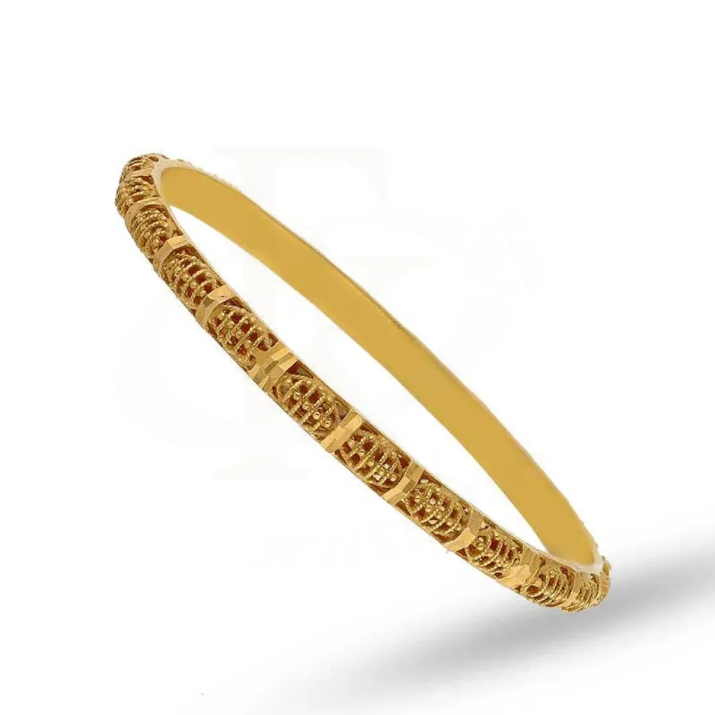 Gold Baby Bangles in 21KT - FKJBNG21K1944