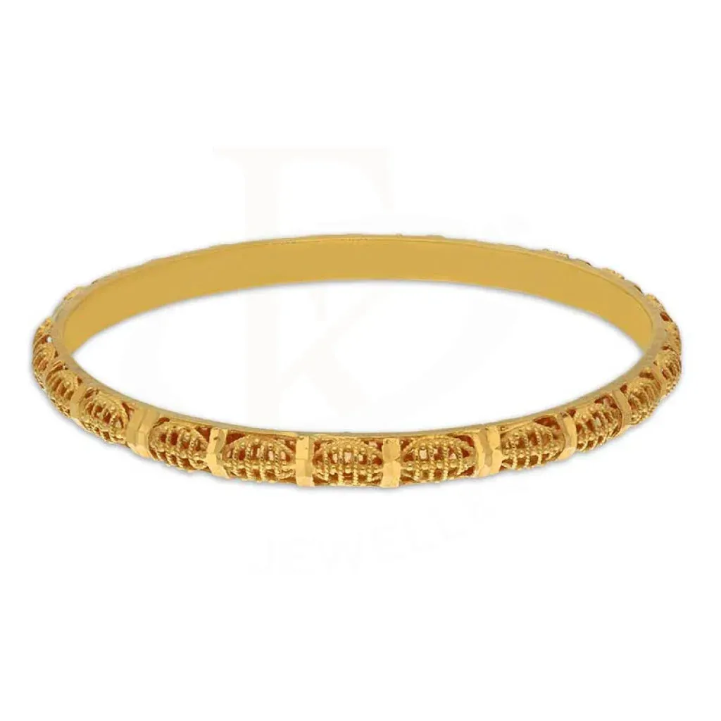 Gold Baby Bangles in 21KT - FKJBNG21K1944