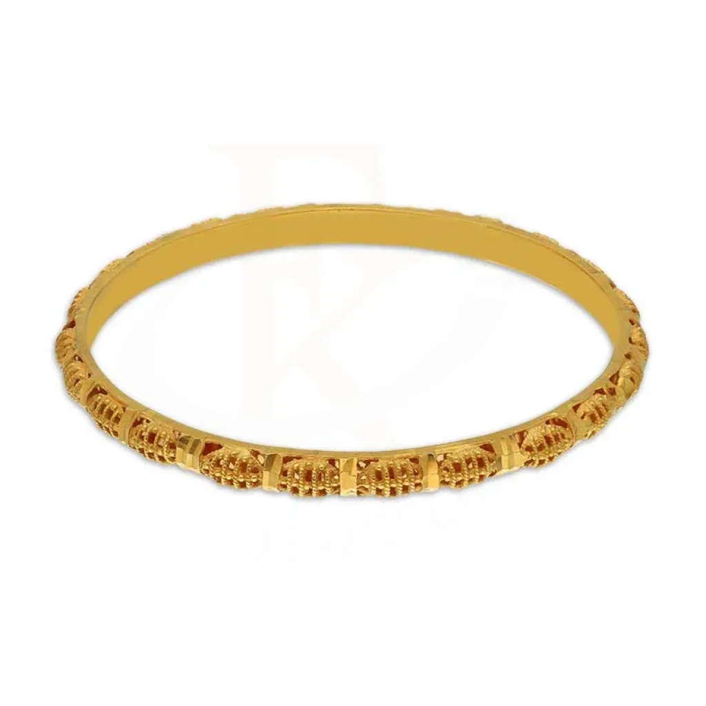 Gold Baby Bangles in 21KT - FKJBNG21K1944