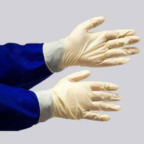 GRANGE DISPOSABLE LATEX EXAMINATION GLOVE - WHITE POWDERED