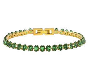 Green Emerald Bracelet