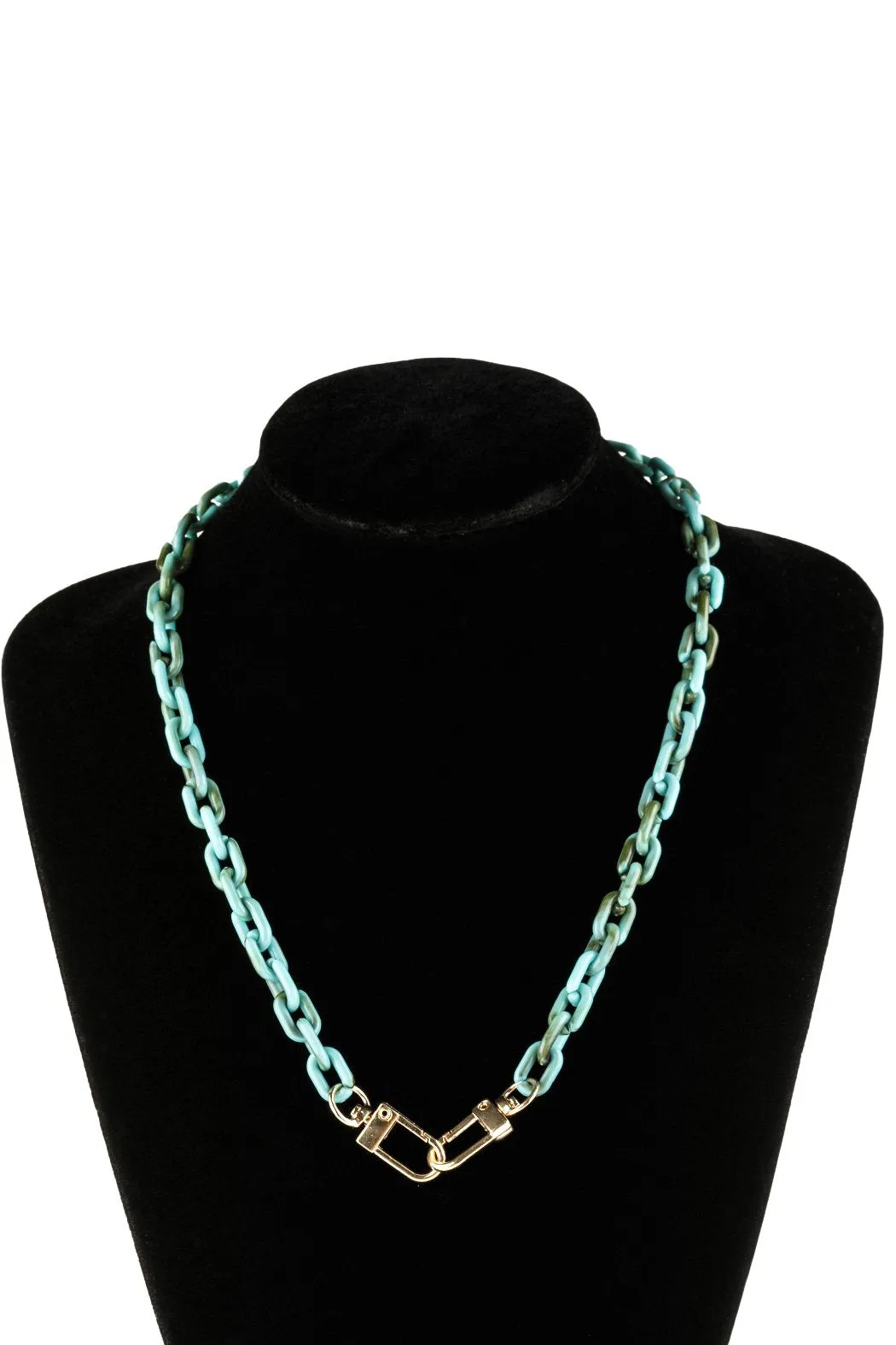 Hdn2990 - Multipurpose Acrylic Chain Mask Holder Necklace