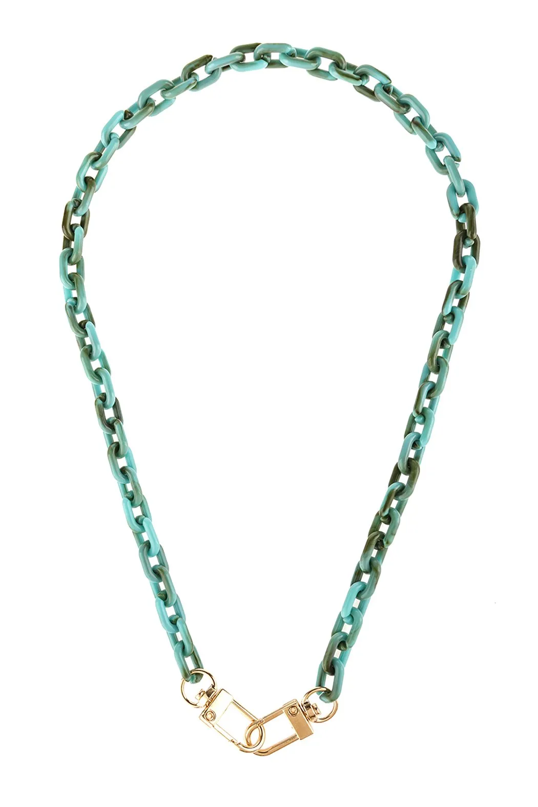 Hdn2990 - Multipurpose Acrylic Chain Mask Holder Necklace