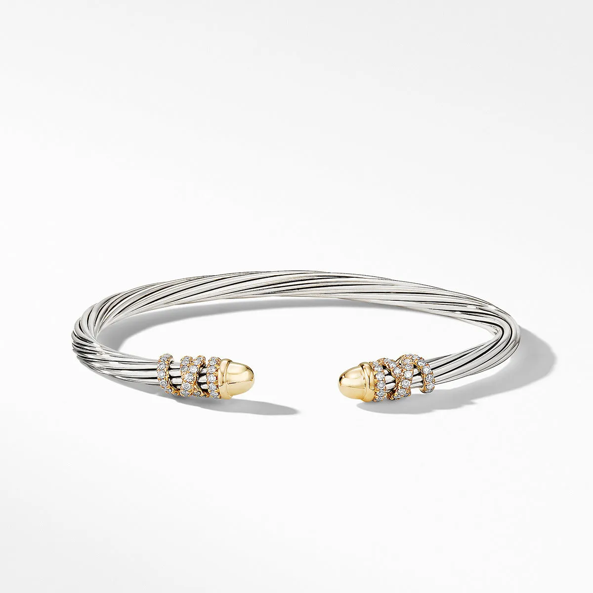 Helena Bracelet with Gold Dome and Diamonds