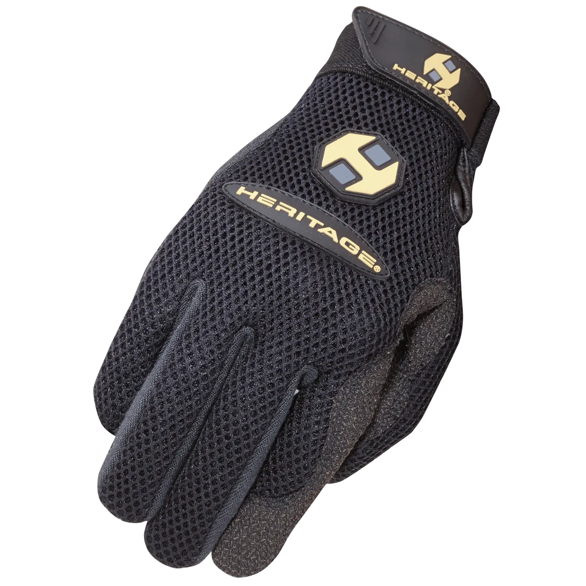 Heritage Air-Flow Roping Glove Black