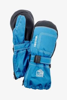 Hestra Baby Zip Long Mitt - Blue