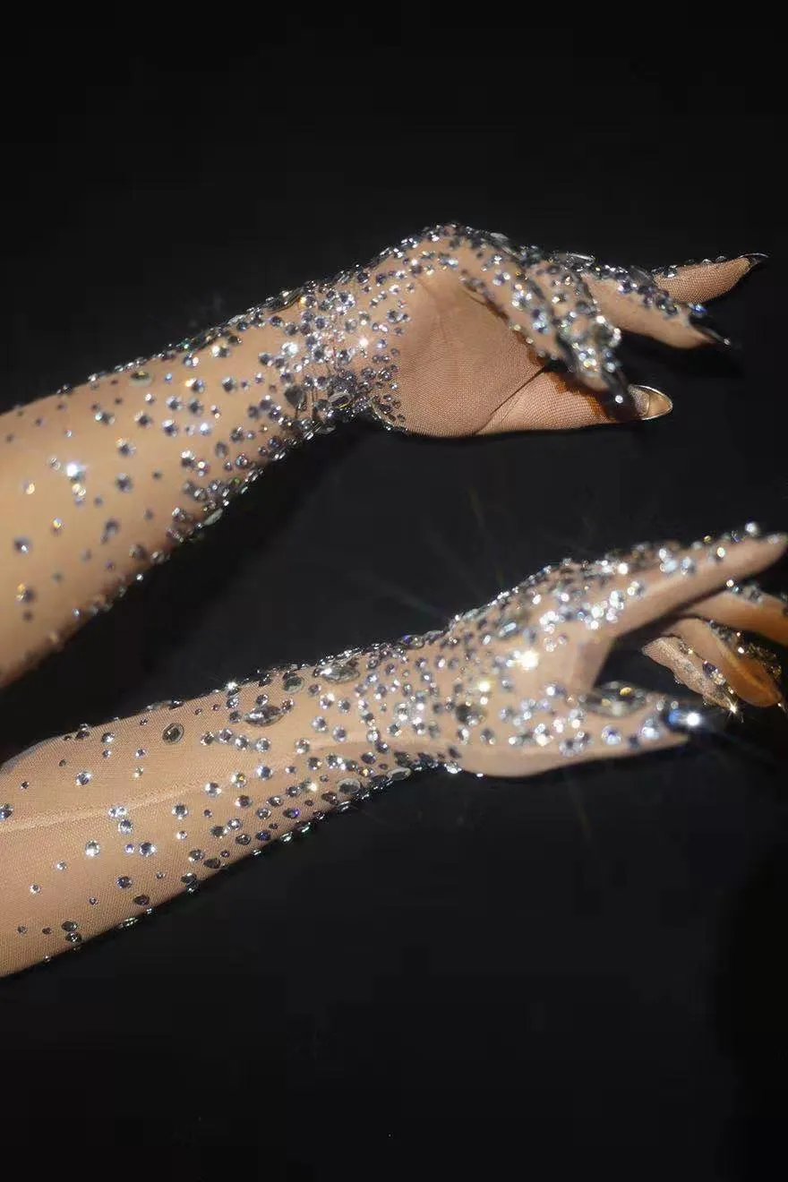 HOLLYWOOD Party Gloves