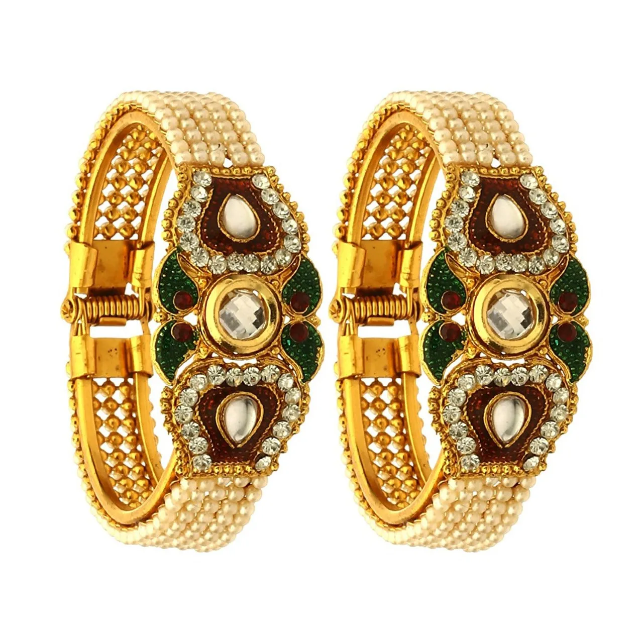 Jewellery Gold Plated & Full Fancy Design Bracelets Bangles for Women and Girls