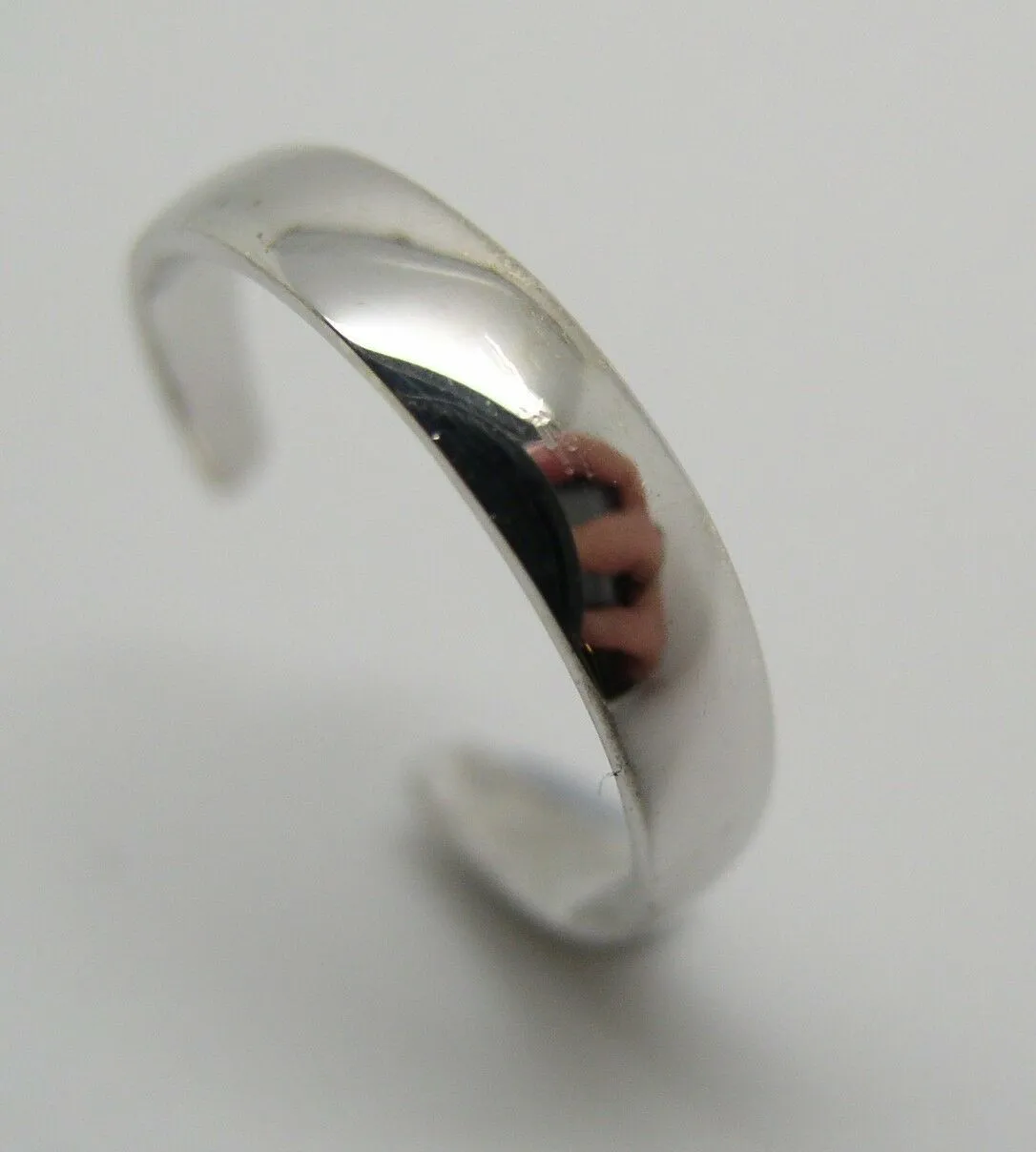 Kaedesigns New Genuine Solid 925 Sterling Silver Plain Toe Ring 333