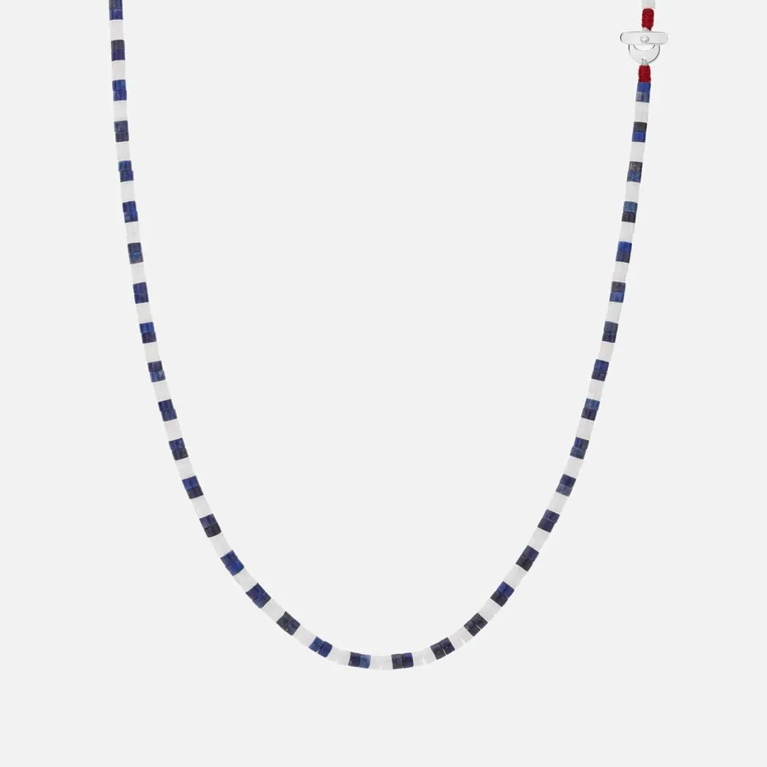 Kai Lapis Necklace (Sterling Silver   Blue)