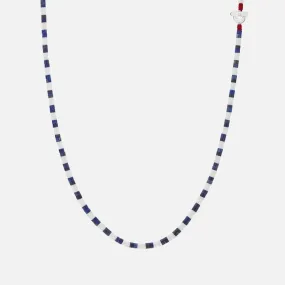 Kai Lapis Necklace (Sterling Silver   Blue)