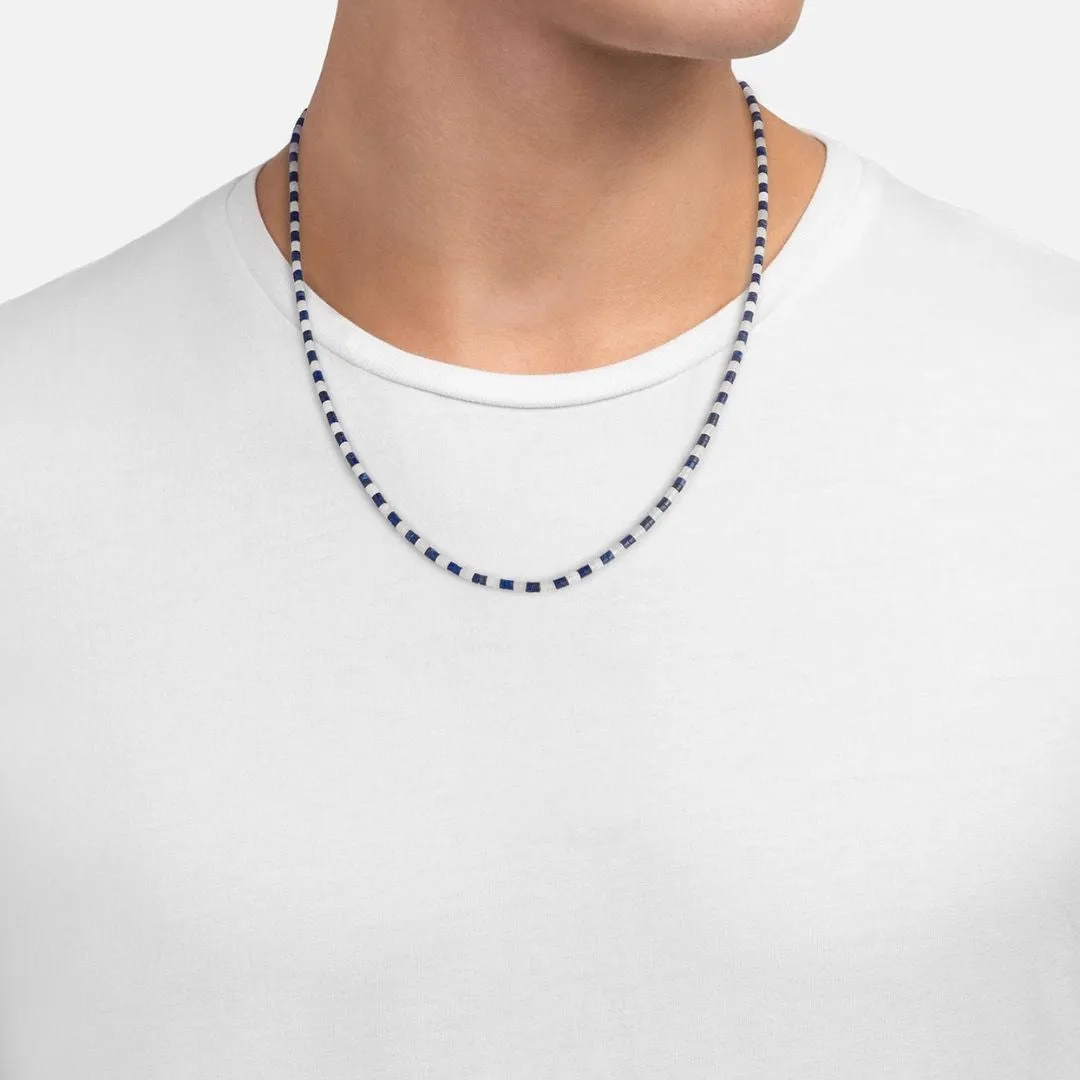 Kai Lapis Necklace (Sterling Silver   Blue)