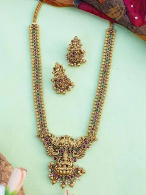 Kemp Lakshmi Necklace With Jhumkas