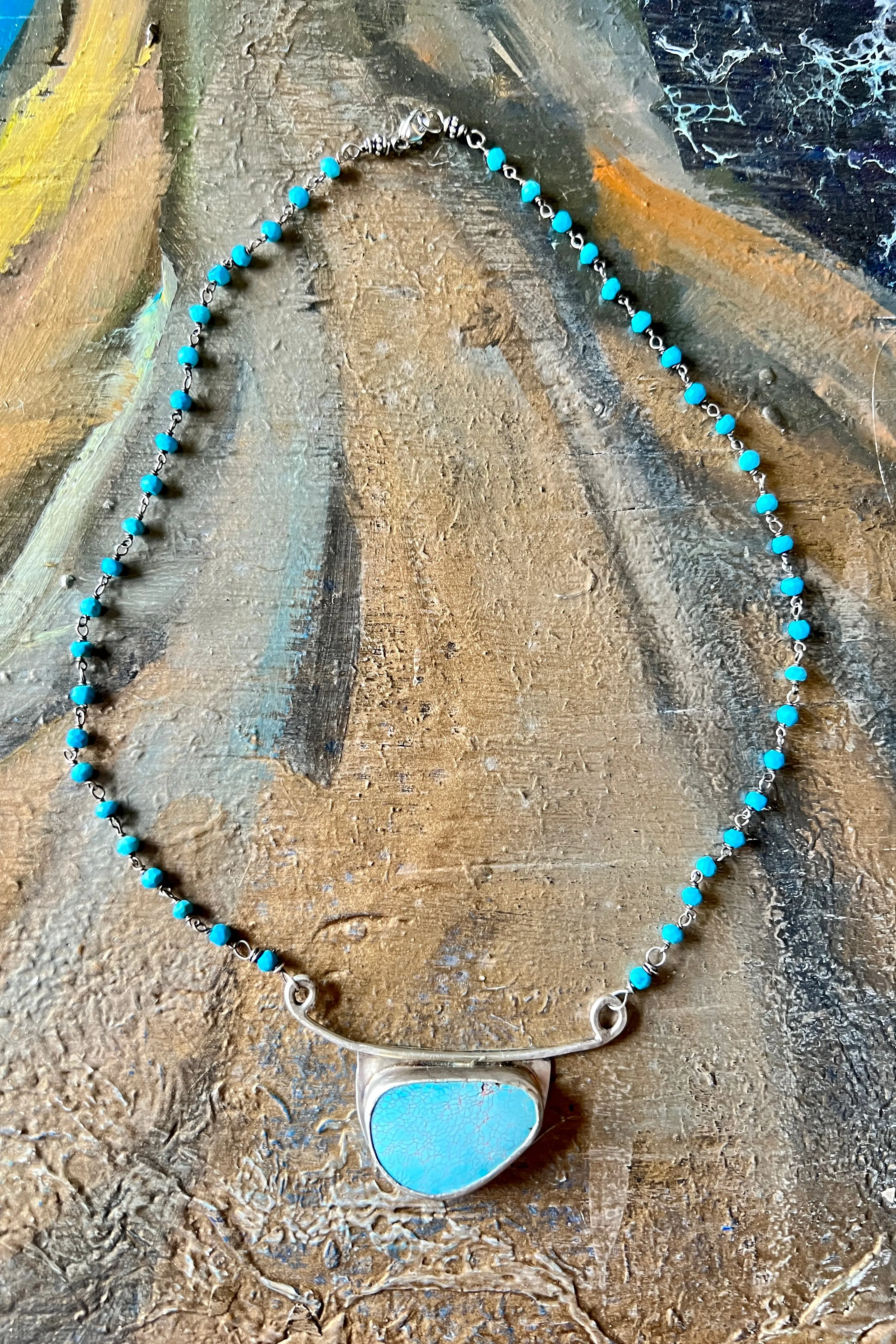 Kingman Turquoise Necklace