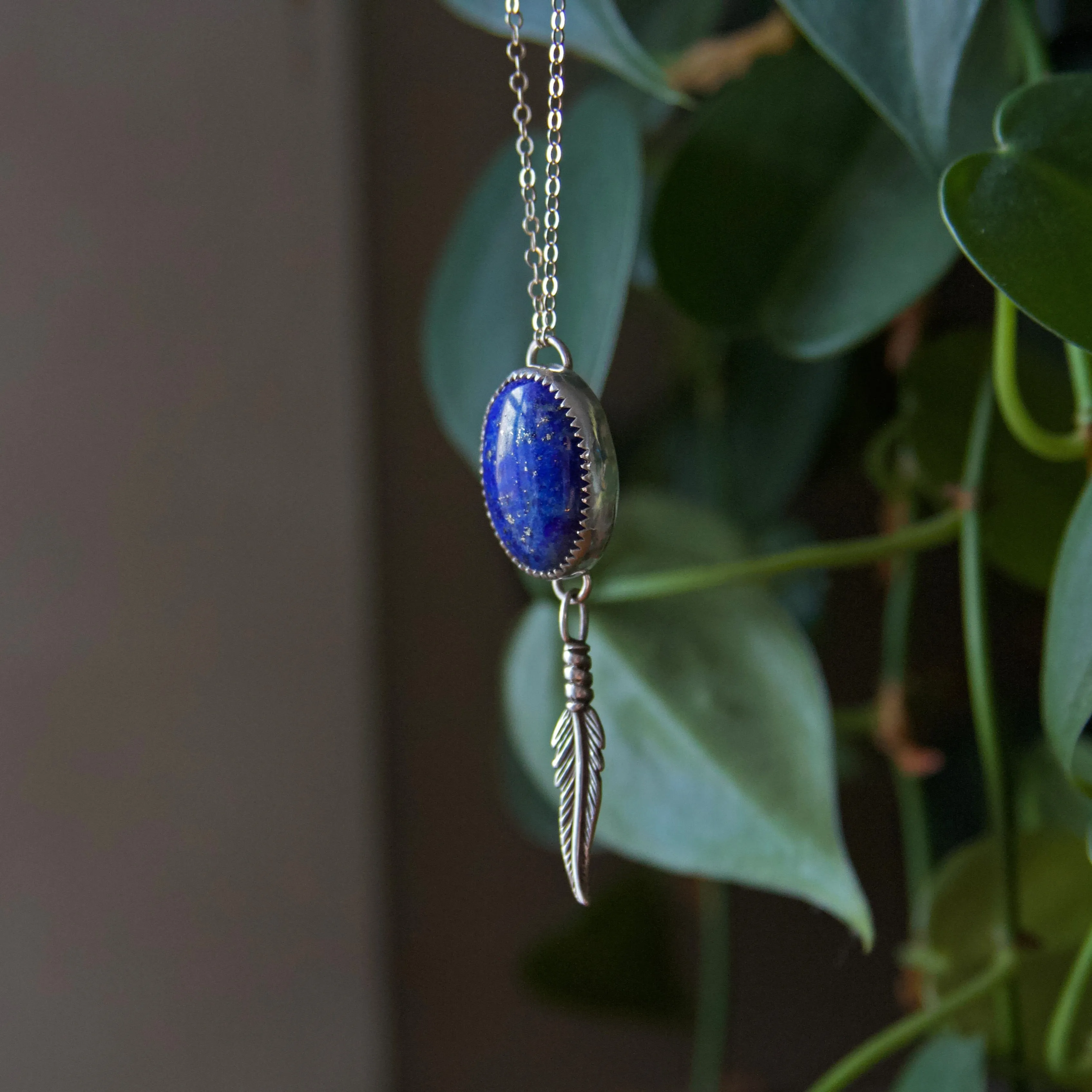 Lapis Lazuli Dreams Sterling Silver Necklace