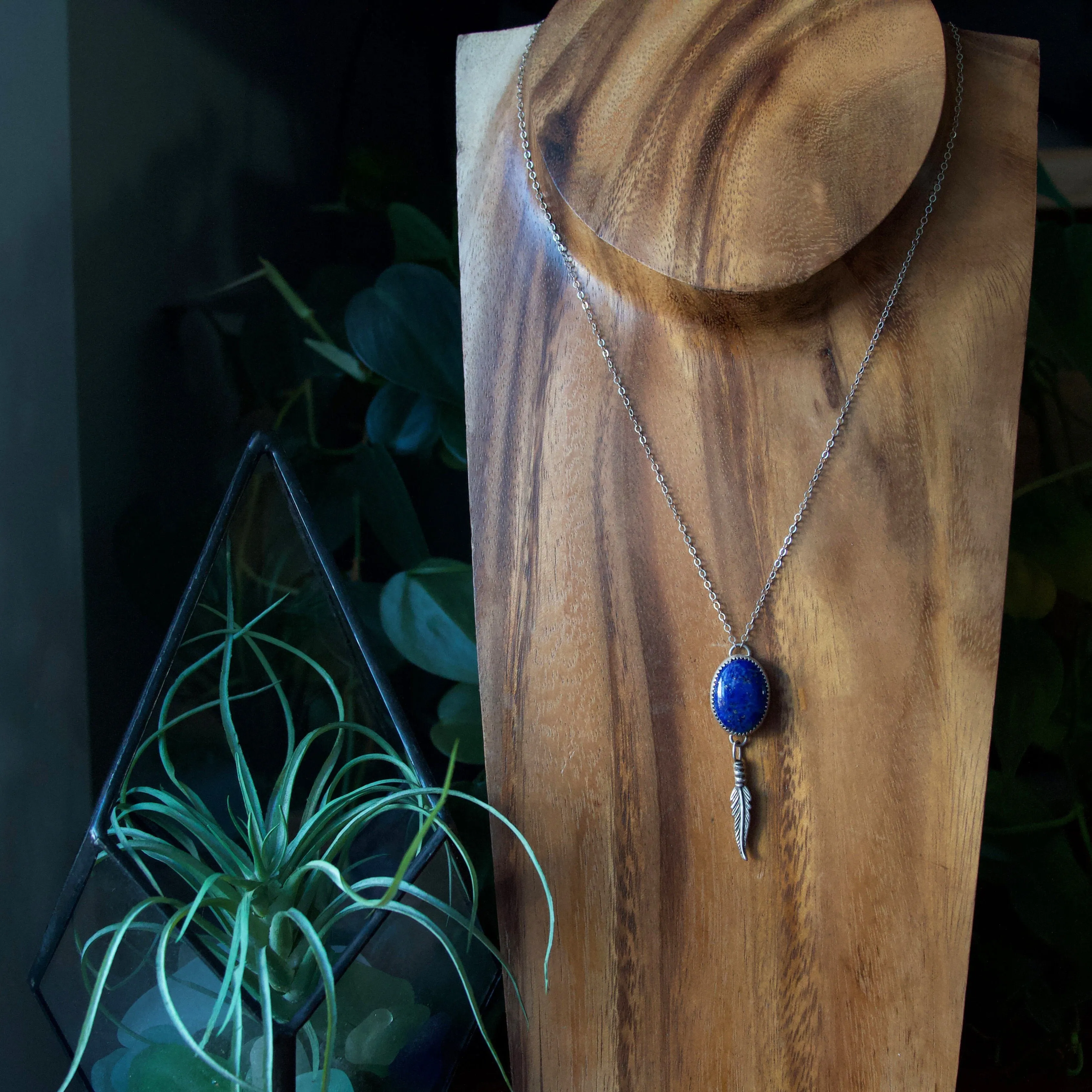 Lapis Lazuli Dreams Sterling Silver Necklace