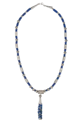 Lapis Lazuli Tassel Necklace