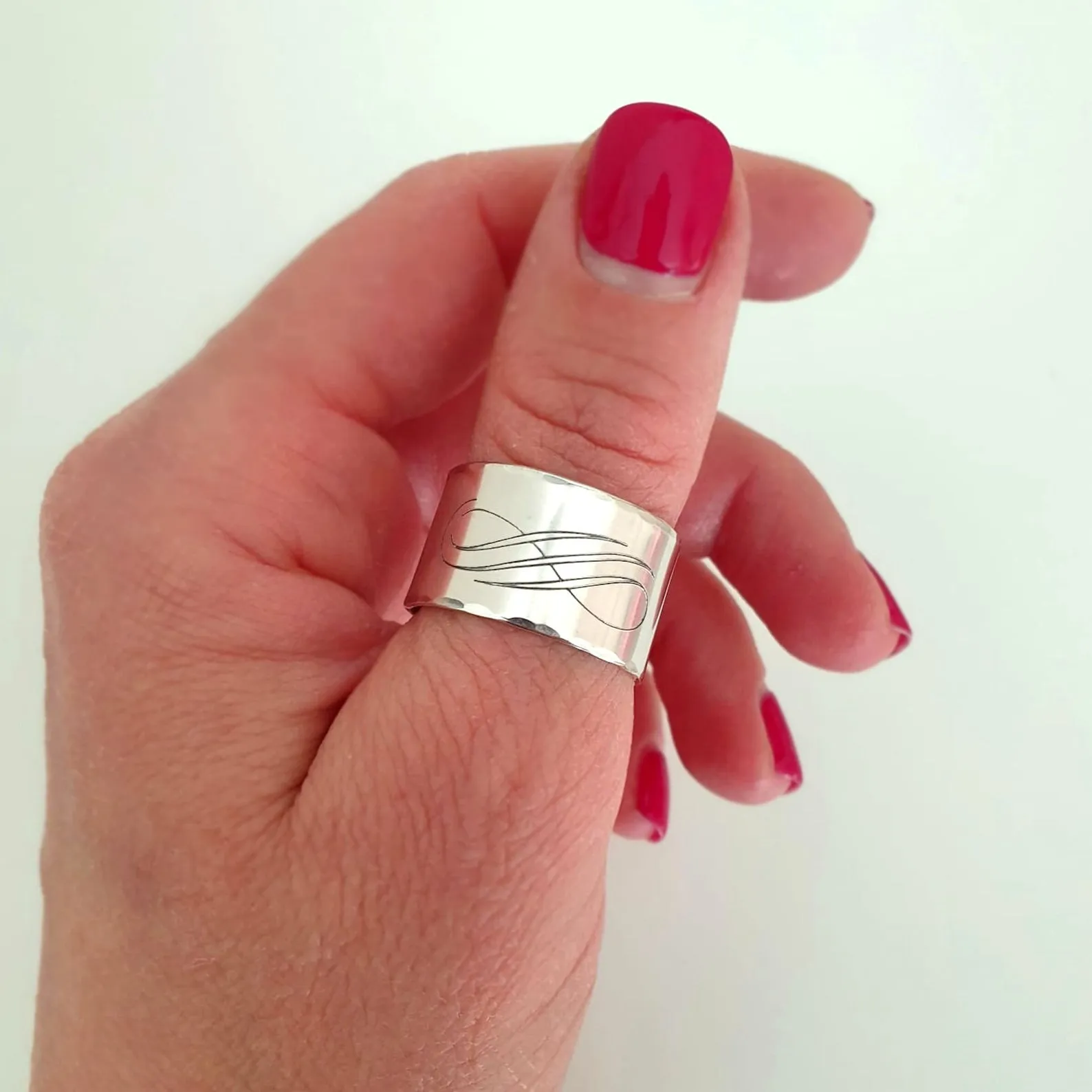 Large Band Ring - Thumb Cuff Ring