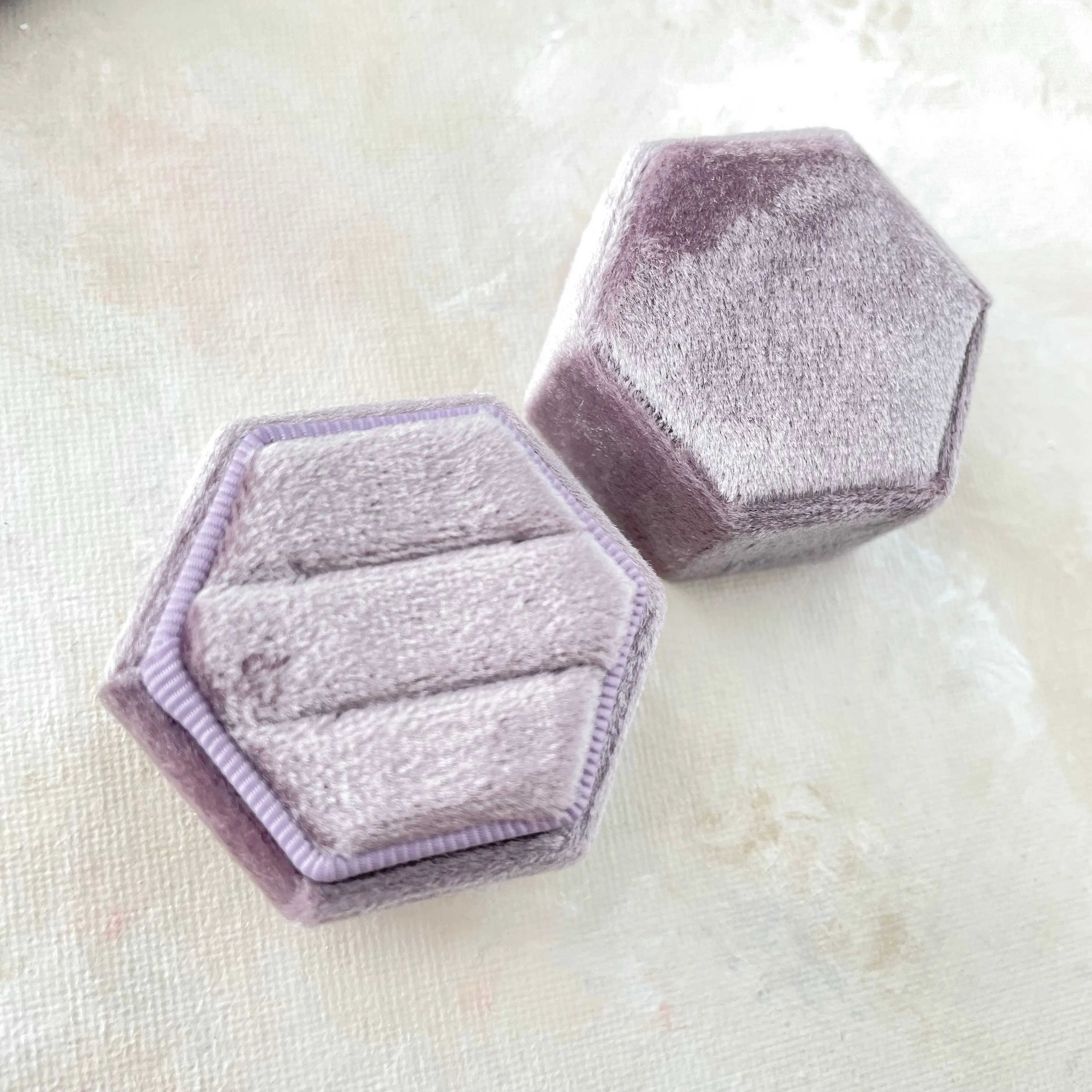 Lavender Ring Box