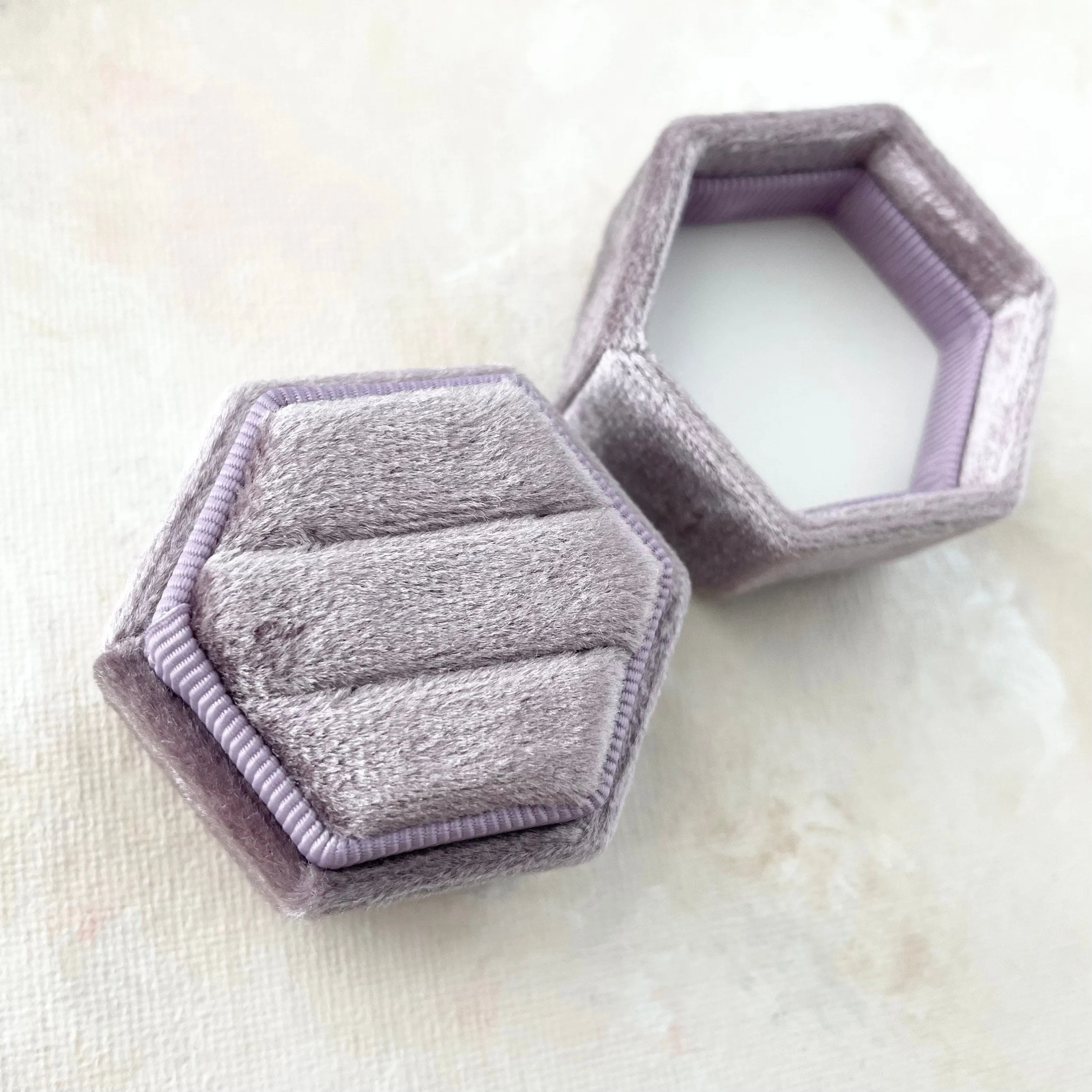 Lavender Ring Box