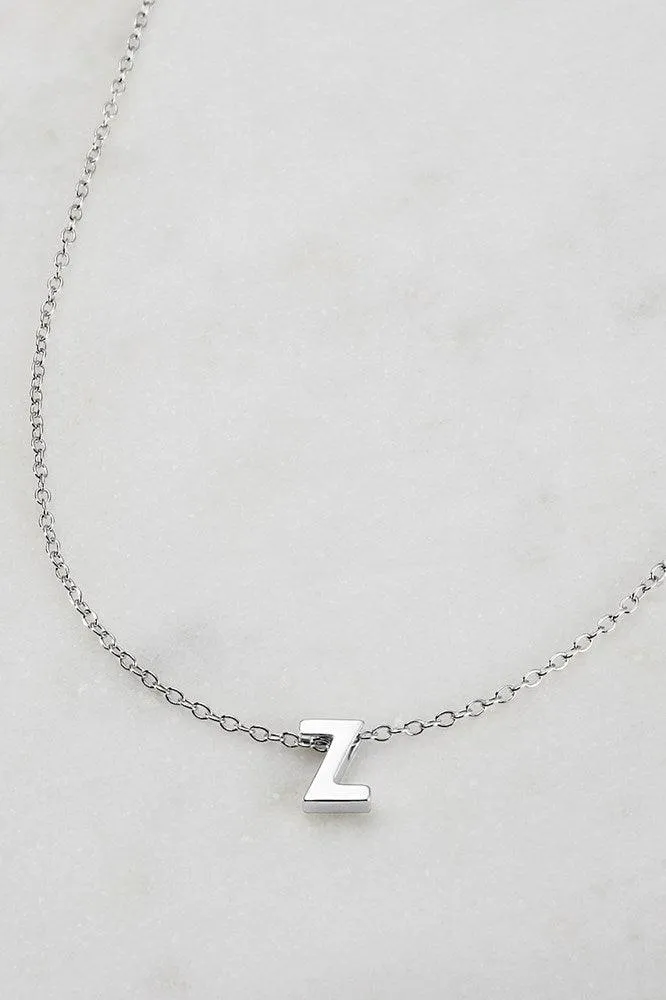 Letter Necklace Z