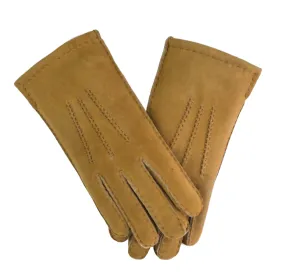 Mitchie's | Caramel Sheepskin Gloves | Men's