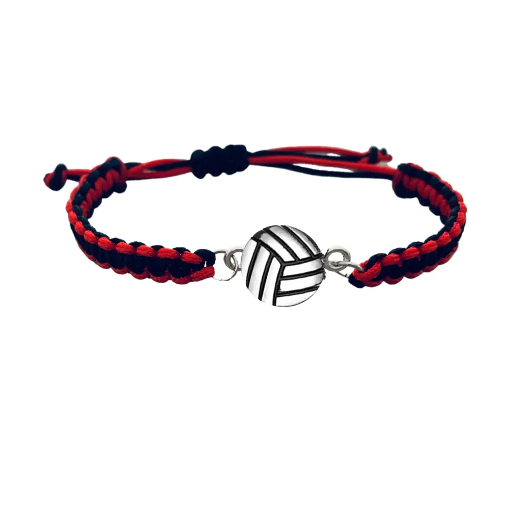 Multi Colored Volleyball Rope Bracelet - Pick Colors