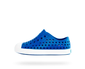 NATIVE Jefferson Child Shoes Victoria Blue/Shell White