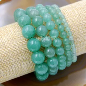 Natural Green Aventurine Gemstone Beads Stretch Bracelet Healing Reiki