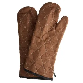 OVEN GLOVES 13BROWN-OVEN GLOVES 13BROWN