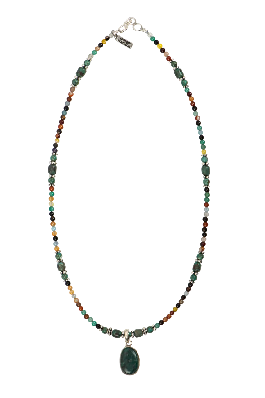 Paige Wallace Multi Stone Necklace