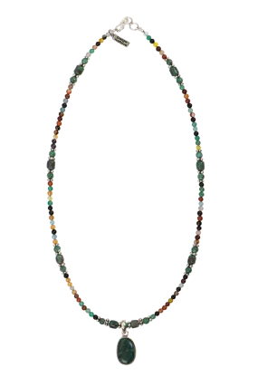 Paige Wallace Multi Stone Necklace