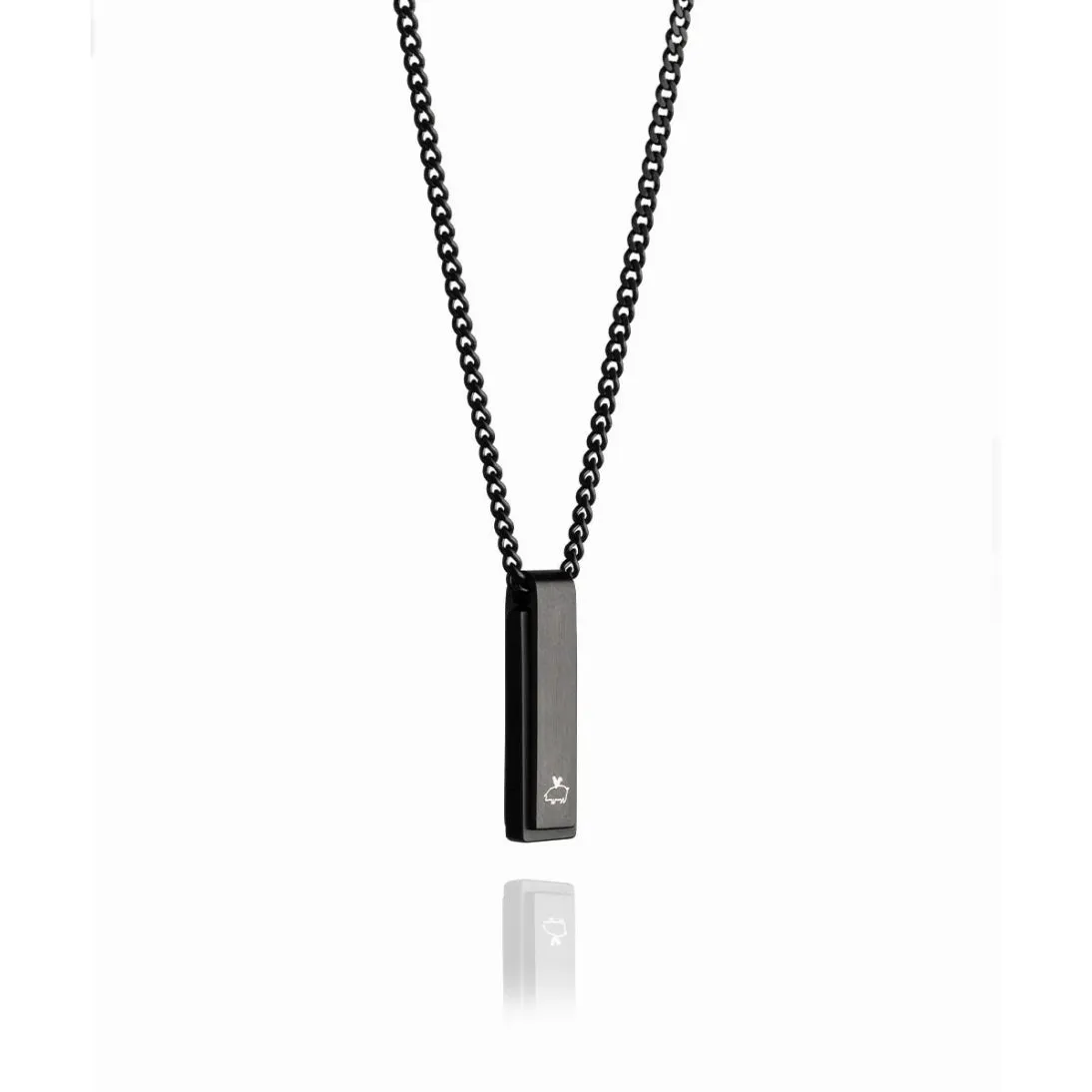 Pig & Hen Monolith Necklace 316L Stainless Steel 4 Colours