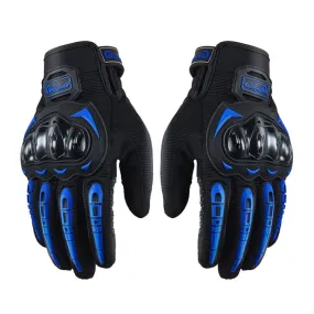 Riding Tribe MCS-17 Motorcycle Gloves Touch Screen Outdoor Riding Gloves, Size: XL(Blue)