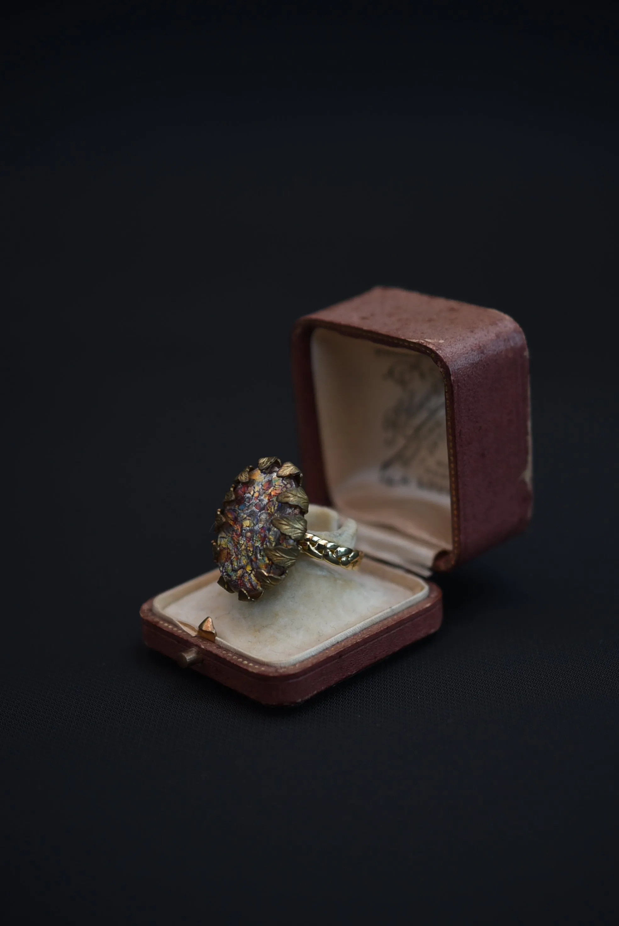 ring Czech  Dragon Breath1 vintage 1960'S【Limited item　One-of-a-kind】