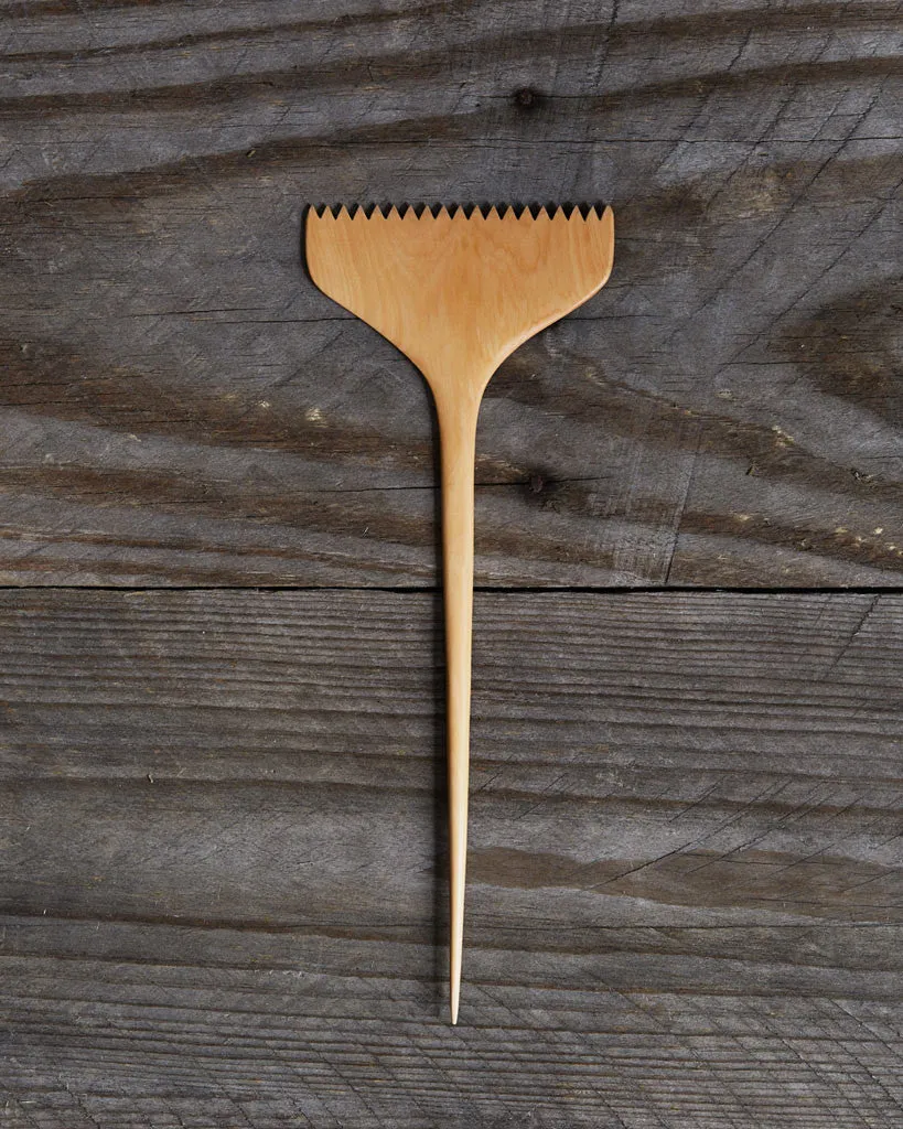 Short Tooth Boxwood Comb