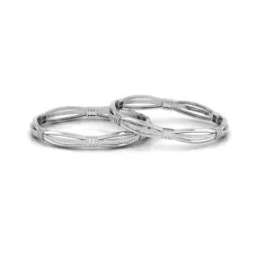 Silver Knot Bangle