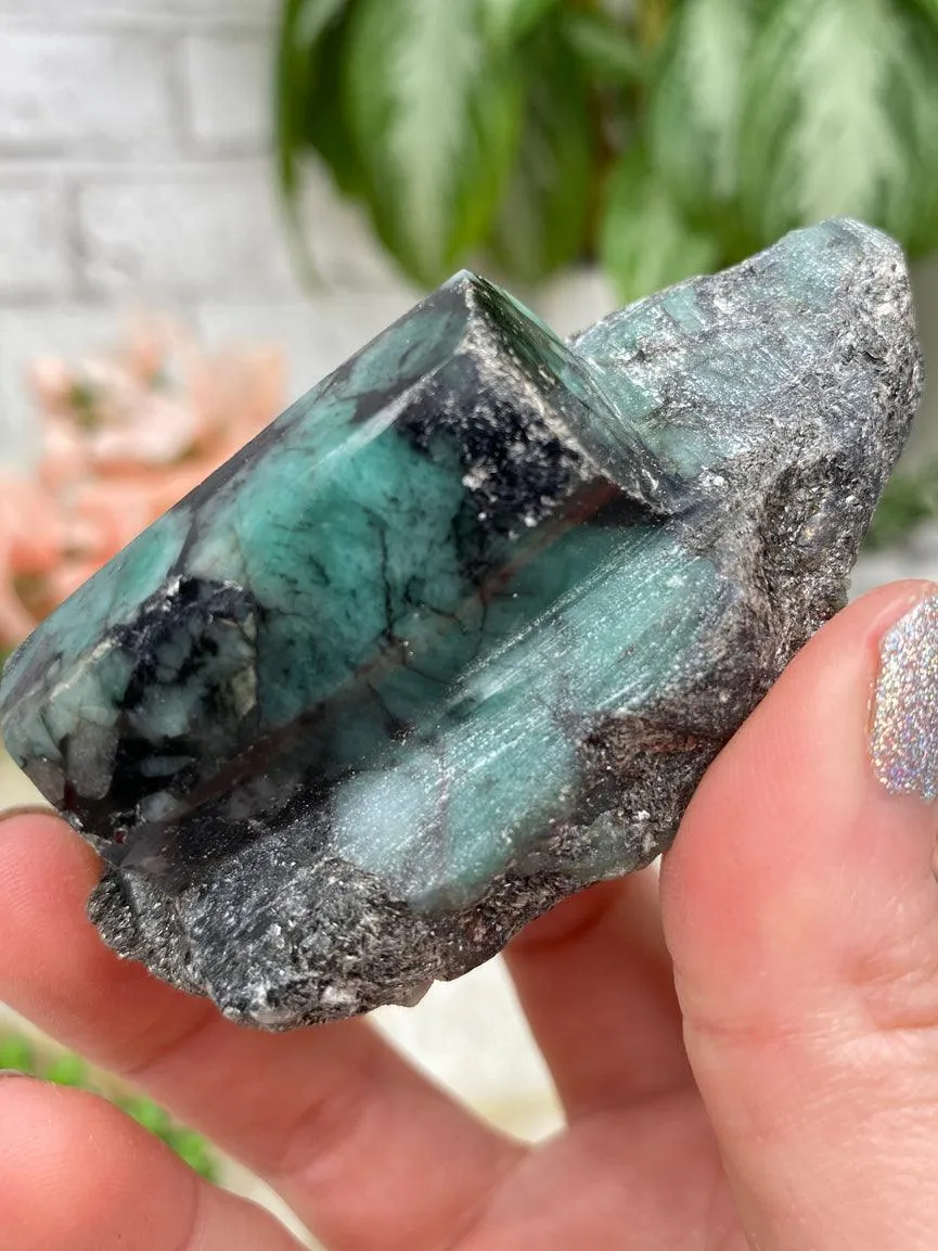 Small Green Emerald Matrix