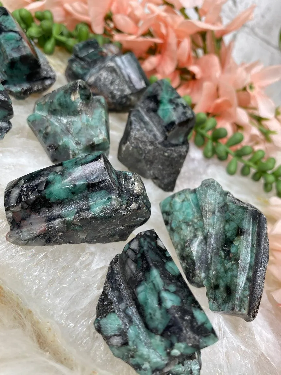 Small Green Emerald Matrix