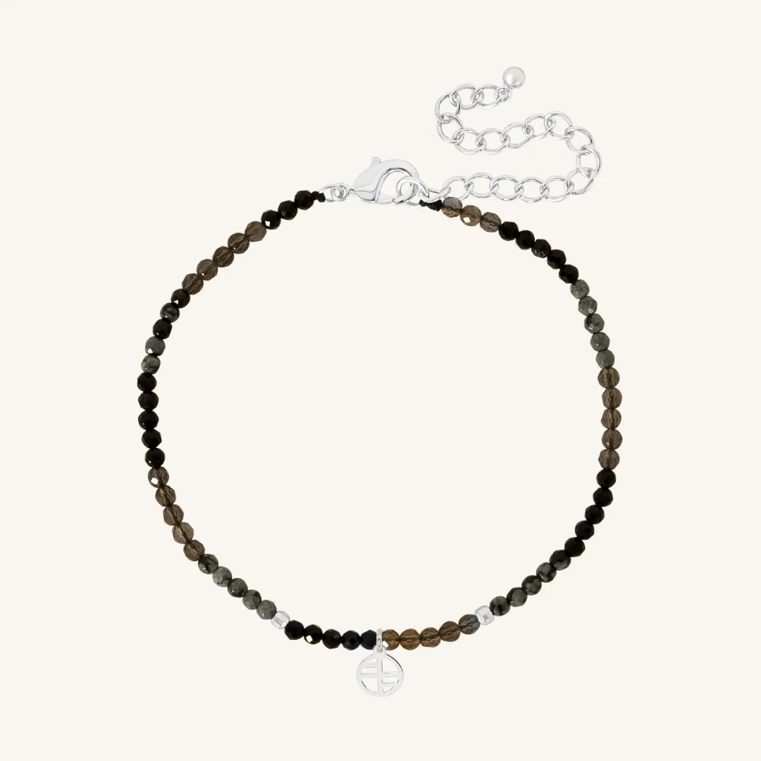 Smoky Quartz Hue Bracelet - Stone of Growth