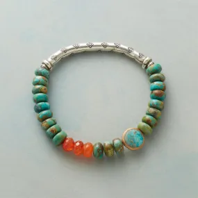 Split The Difference Stretch Bracelet