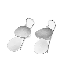 Stepping Stone Flat Earrings