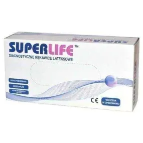 Sterile latex gloves Superlife size S x 100 pieces