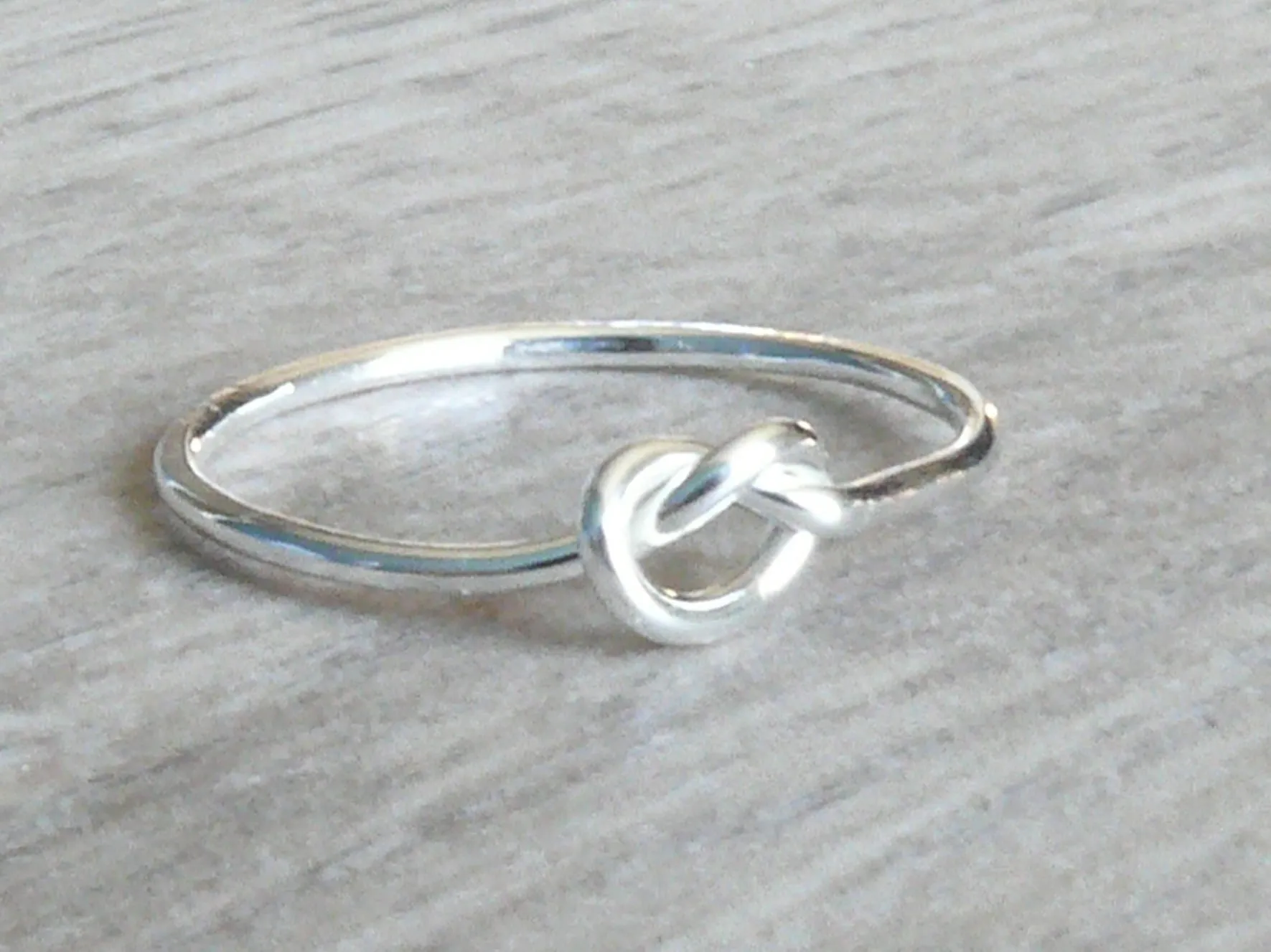 Sterling Silver Knot Ring