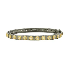 Studded Eternity Hinge Bangle